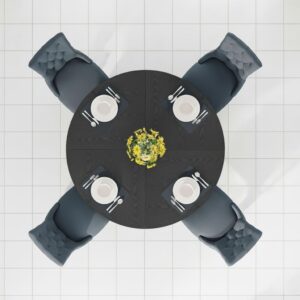 MyStyle Home Farmhouse Dining Table - Rustic Charm & Durability