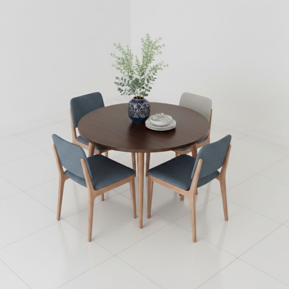 4 Seater Round Dining Table