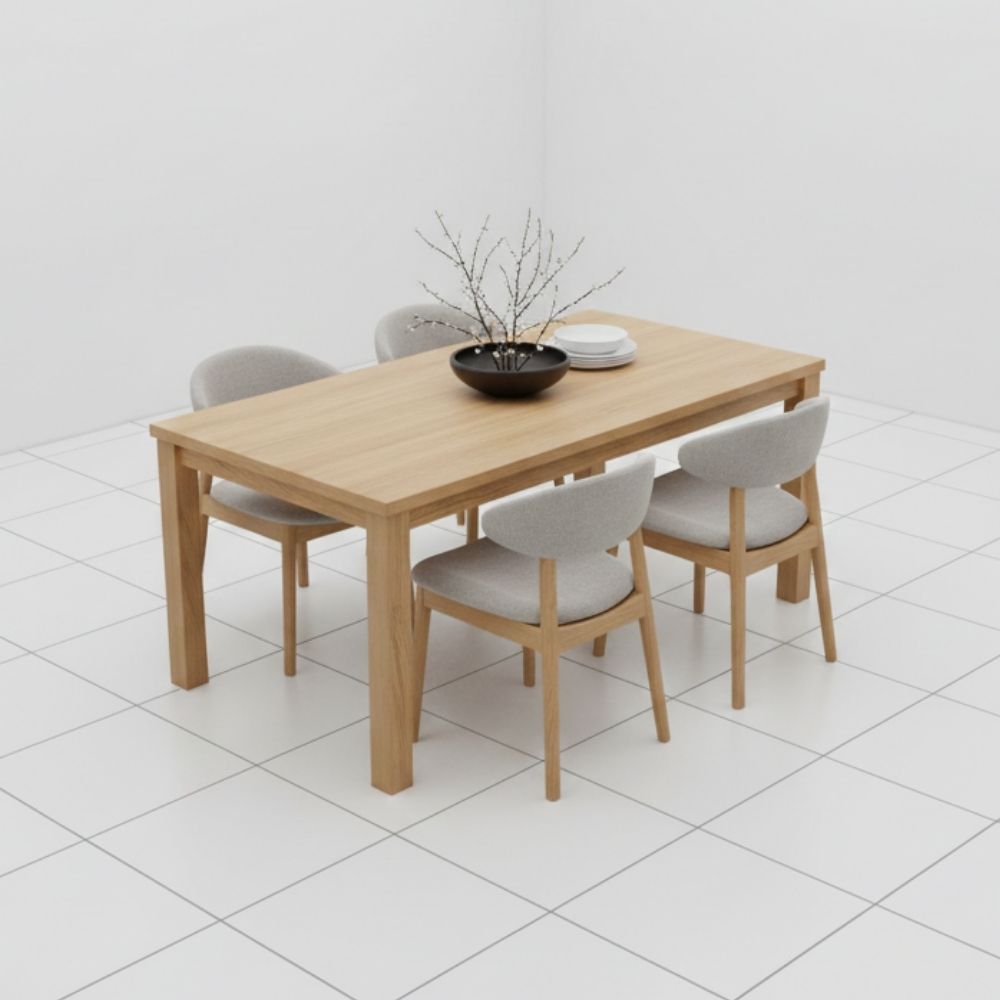 4 Seater Wooden Dining Table