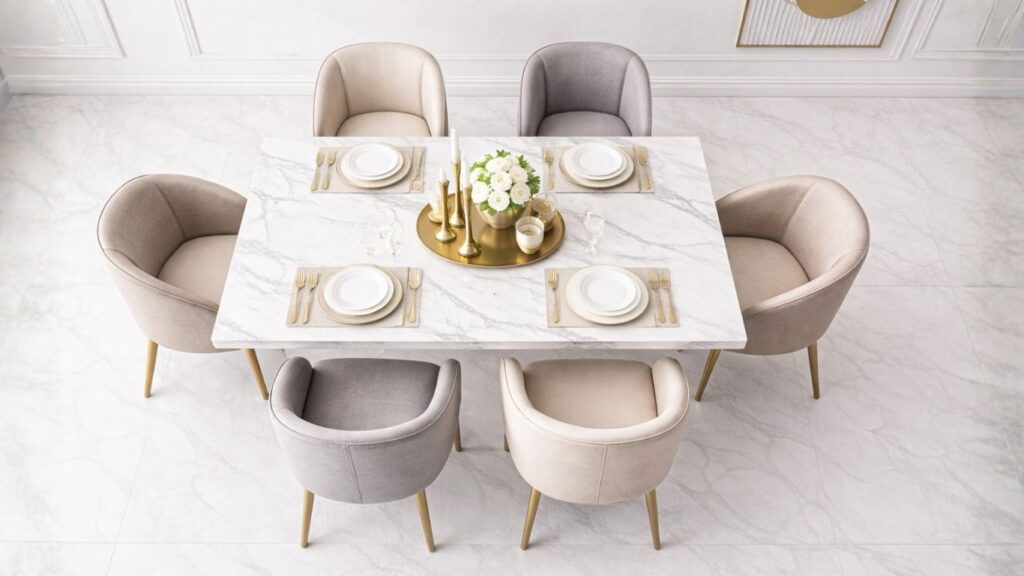 6 Seater Dining Table Sets