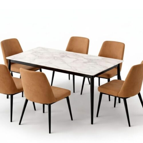 Durable Rectangular Cushioned Apartment Furniture - Scratch Resistant Design