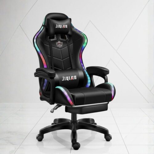 ergonomic gaming chair with adjustable armrests