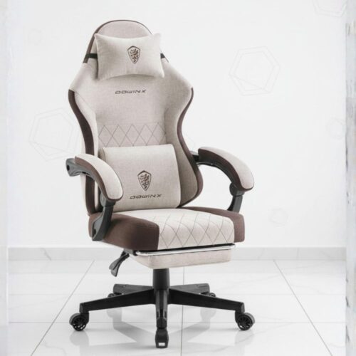 ergonomic gaming chair with footrest