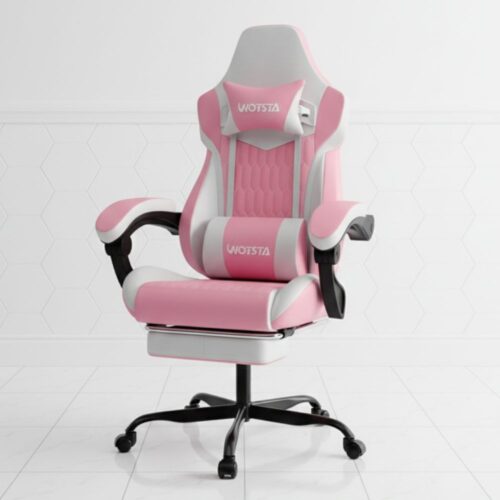 gaming chair with footrest ergonomic adjustable