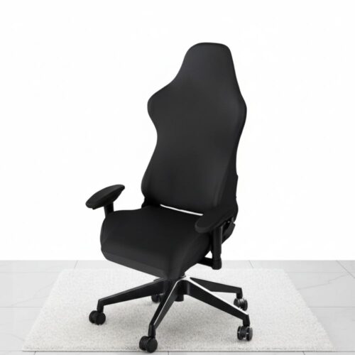 white washable spandex gaming chair cover universal