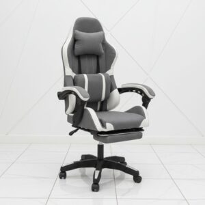gaming chair with footrest adjustable