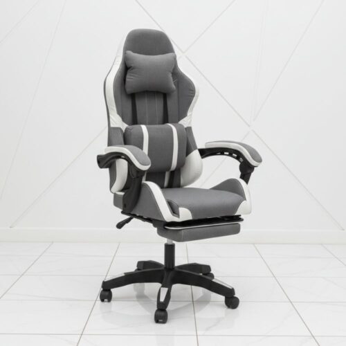 gaming chair with footrest adjustable