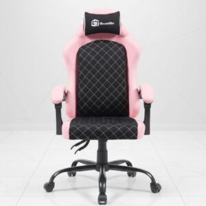 ergonomic high back gaming chair with lumbar support adjustable