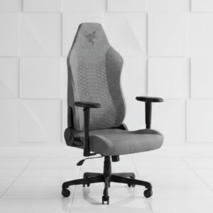 black XL PVC leather ergonomic gaming chair with lumbar support