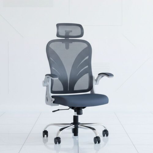 ergonomic gaming chair with lumbar support and adjustable armrests