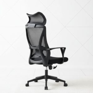 ergonomic high back gaming chair with adjustable lumbar support
