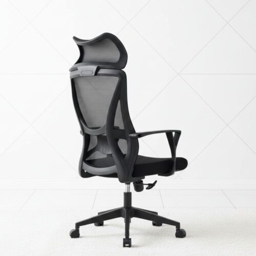ergonomic high back gaming chair with adjustable lumbar support