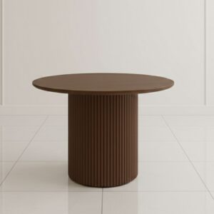 Sleek Wooden Modern Dining Table - Elegant and Durable Design for Contemporary Living Spaces and Family Meals