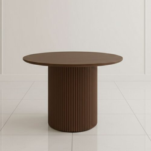 Sleek Wooden Modern Dining Table - Elegant and Durable Design for Contemporary Living Spaces and Family Meals