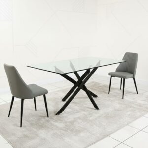 Rectangular Dining Table - Compact and Versatile for Breakfast Nooks, Kitchens, and Small Dining Spaces