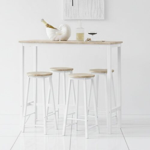 4 Seater Wooden Dining Table - Space Saving Design for Small Kitchen and Dining Room