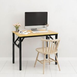 Folding Adjustable Space Saving Dining Table - Multi-functional Design for Small Apartments & Home Office