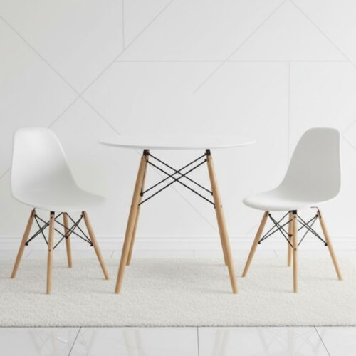 4 Seater Indoor Outdoor Dining Table - Versatile Design for Kitchen and Dining Spaces