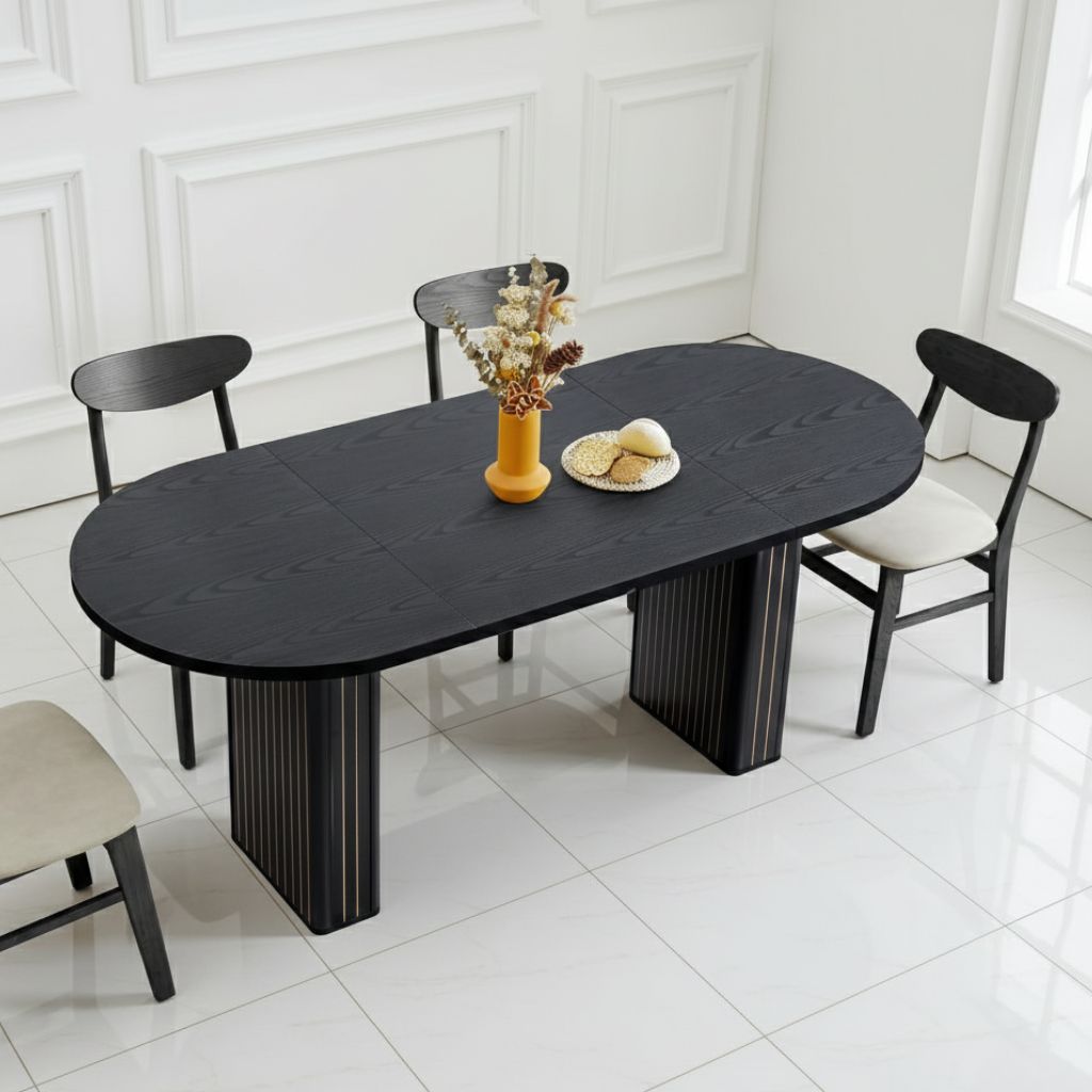 Rustic Farmhouse Dining Table - Durable and Charming Design for Kitchen and Dining Room Spaces