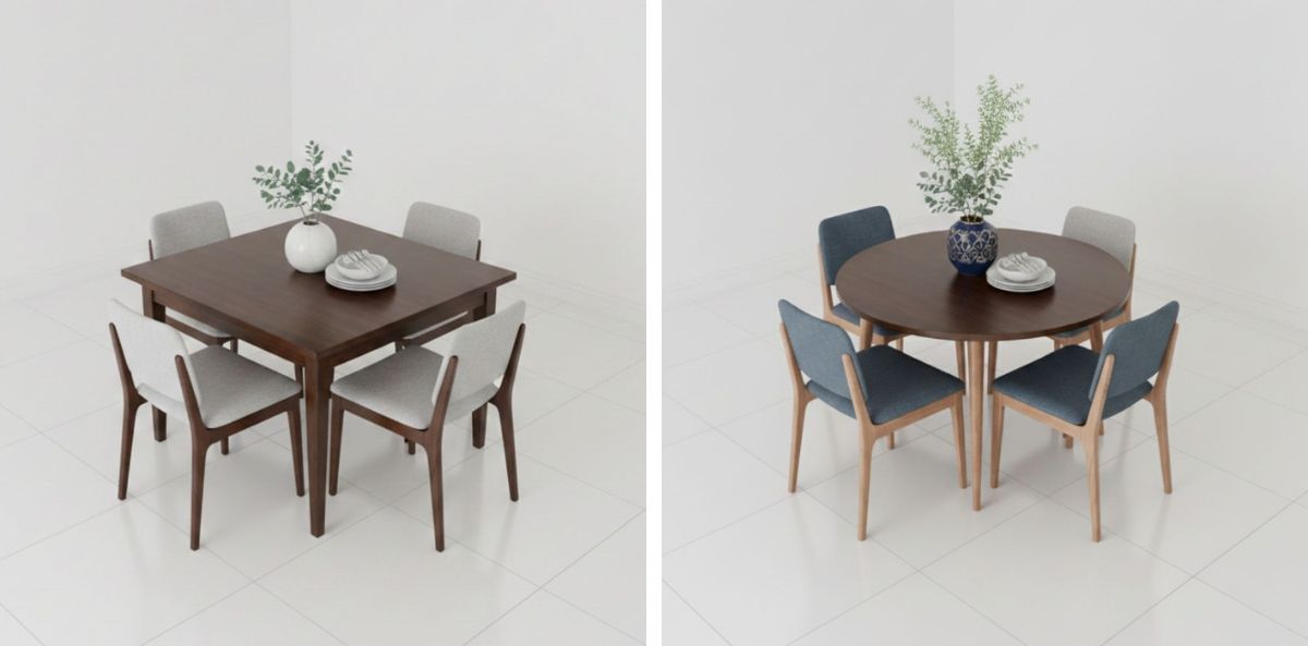 best dining table material for Dubai climate